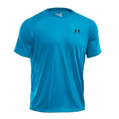 Футболка Mens UA Tech Short Sleeve T-Shirt Electric Blue(Р¤РѕС‚Рѕ 1)