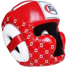 Замовити Шлем Fairtex HG10 Super Sparring Headguard Red