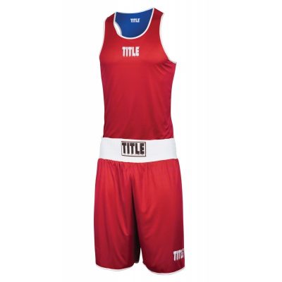 Боксерская форма (детская) TITLE Reversible Aerovent Elite Amateur Boxing Set 1(Р¤РѕС‚Рѕ 1)