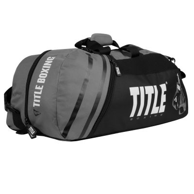 Сумка/Рюкзак TITLE World Champion Sport Bag/Back Pack 2.0 Чёрно-серая(Р¤РѕС‚Рѕ 1)