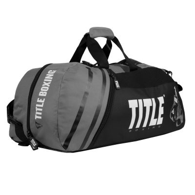 Сумка/Рюкзак TITLE World Champion Sport Bag/Back Pack 2.0 Чёрно-серая(Р¤РѕС‚Рѕ 2)