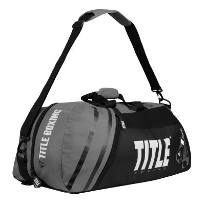 Сумка/Рюкзак TITLE World Champion Sport Bag/Back Pack 2.0 Чёрно-серая(Р¤РѕС‚Рѕ 3)