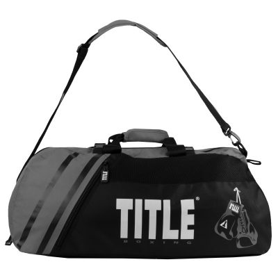 Сумка/Рюкзак TITLE World Champion Sport Bag/Back Pack 2.0 Чёрно-серая(Р¤РѕС‚Рѕ 4)