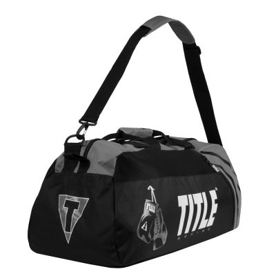 Сумка/Рюкзак TITLE World Champion Sport Bag/Back Pack 2.0 Чёрно-серая(Р¤РѕС‚Рѕ 5)