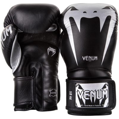Боксерские перчатки Venum Giant 3.0 Boxing Gloves Черный/Серебро(Р¤РѕС‚Рѕ 2)
