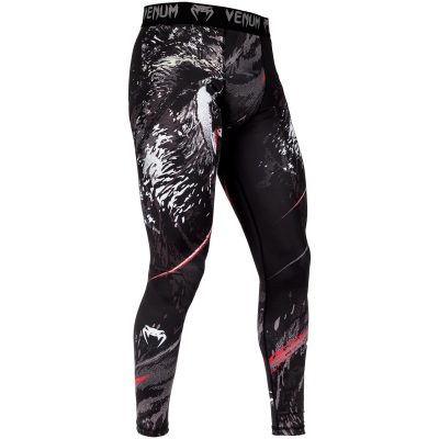 Компрессионные Штаны Venum Grizzli - Черный/Белый(Р¤РѕС‚Рѕ 7)
