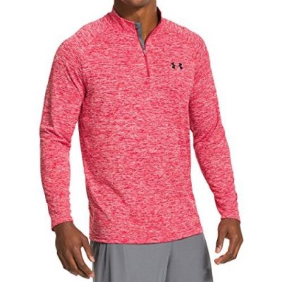 Футболка Mens Red Under Armour Tech Quarter Zip Top(Р¤РѕС‚Рѕ 1)
