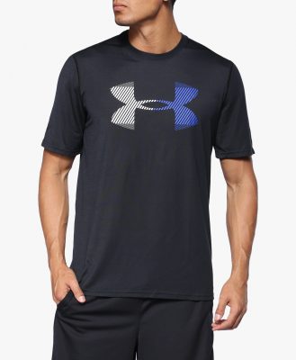 Футболка для бега Under Armour Hazard Logo Threadborne(Р¤РѕС‚Рѕ 1)