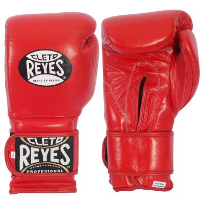 Перчатки боксерские Cleto Reyes Hook & Loop Training Gloves Красный(Р¤РѕС‚Рѕ 1)