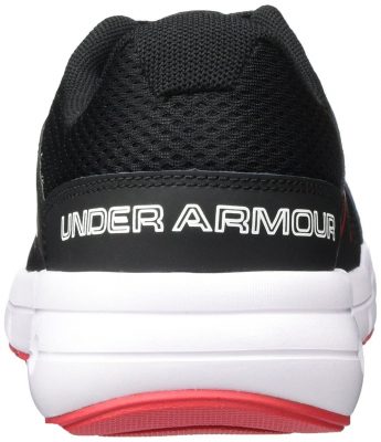 Кроссовки Under Armour Men's Dash RN 2 Black/Red/White Athletic Shoe(Р¤РѕС‚Рѕ 5)