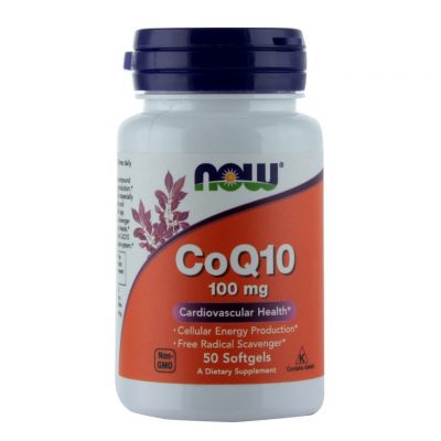 Коэнзим Now Foods CoQ10 100 mg - 50 Таблеток(Р¤РѕС‚Рѕ 1)