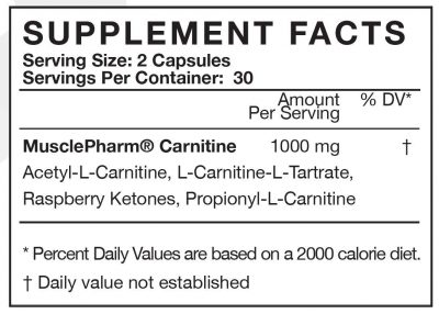 Карнитин MusclePharm Carnitine Core (60 капсул)(Р¤РѕС‚Рѕ 4)