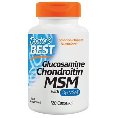 Витаминный комплекс для суставов и связок Doctor's Best Glucosamine Chondroitin MSM (120 капсул)(Р¤РѕС‚Рѕ 1)