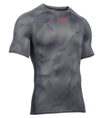Футболка для бега Under Armour HeatGear Armour Printed Ss(Р¤РѕС‚Рѕ 1)