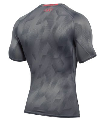 Футболка для бега Under Armour HeatGear Armour Printed Ss(Р¤РѕС‚Рѕ 6)