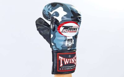 Снарядные перчатки кожаные TWINS FTBGL1F-AR размер M-XL камуфляж серый(Р¤РѕС‚Рѕ 3)