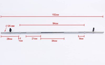 Гриф для штанги Классический прямой TA-5724(Р¤РѕС‚Рѕ 4)