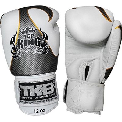 Перчатки боксерские Top King Empower Creativity TKBGEM-01 Бел/Карб/Серебро(Р¤РѕС‚Рѕ 1)