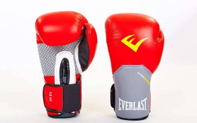 Перчатки боксерские кожаные на липучке ELAST PRO STYLE ELITE BO-5228 (р-р 10-12oz, цвета в ассортименте)(Р¤РѕС‚Рѕ 2)