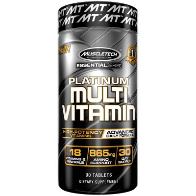 Мультивитамины Muscletech Multi Vitamin Essential Series 90 Таблеток(Р¤РѕС‚Рѕ 1)
