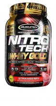 Замовити Протеин MuscleTech NitroTech Whey Gold (Клубника)