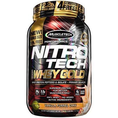Протеин MuscleTech NitroTech Whey Gold (Ванильный кекс)(Р¤РѕС‚Рѕ 1)