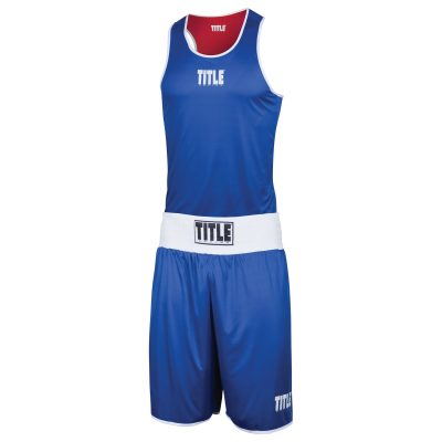Боксерская форма (детская) TITLE Reversible Aerovent Elite Amateur Boxing Set 1(Р¤РѕС‚Рѕ 2)