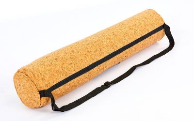 Чехол для йога коврика Yoga bag Пробковый SP-Planeta FI-6973 (размер 13смх65см, пробковое дерево, полиэстер)(Фото 2)
