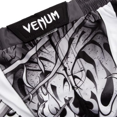 Шорты Venum Devil Fightshorts - Белый/Черный(Р¤РѕС‚Рѕ 5)