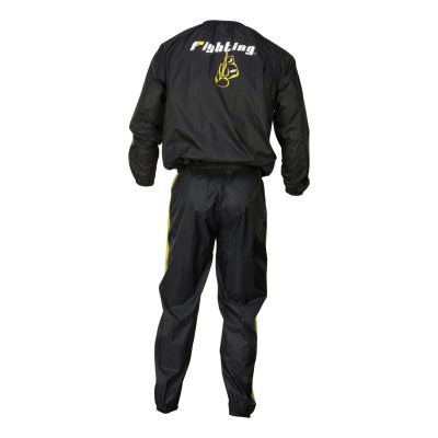 Костюм для сгонки веса Fighting Sports Renew Nylon Sauna Suit (Черно/Желтый)(Р¤РѕС‚Рѕ 2)