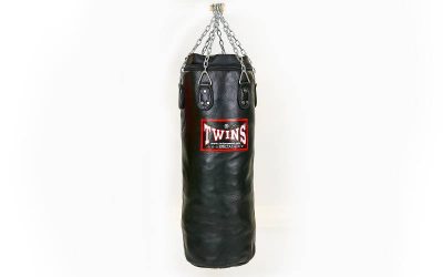 Чехол боксерского мешка Цилиндрический кожаный TWINS HBFL(Р¤РѕС‚Рѕ 1)