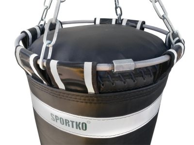 Мешок боксёрский Олимпийский Sportko с кольцом высота 130 диаметр 35 вес 50кг(Р¤РѕС‚Рѕ 2)