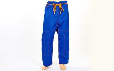 Кимоно для джиу джитсу синее VELO VL-6651 (хлопок, р-р 1-7 (140-200см), плотность 350г на м2, пояс в комплект не входит)(Р¤РѕС‚Рѕ 6)