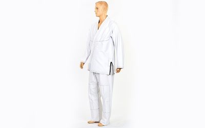 Кимоно для джиу джитсу белое VELO VL-6649 (хлопок, р-р 1-7 (140-200см), плотность 350г на м2, пояс в комплект не входит)(Р¤РѕС‚Рѕ 2)