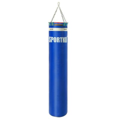 Боксерский мешок Sportko высота 180см диаметр 35см вес 70кг с цепями арт. МП-06(Р¤РѕС‚Рѕ 4)