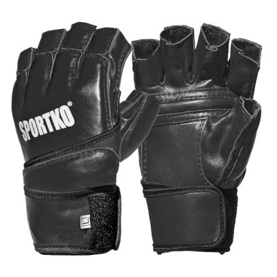 Перчатки с открытыми пальцами Sportko арт. ПК-4(Фото 3)
