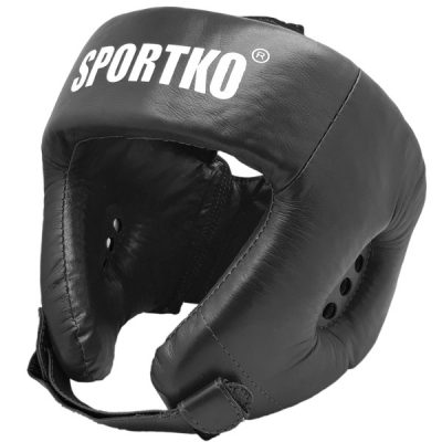 Шлем боксёрский Sportko арт. ОК1 черный(Р¤РѕС‚Рѕ 1)