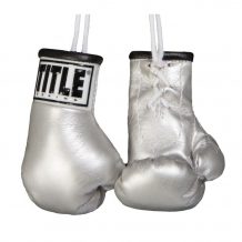 Замовити Брелок Перчатки боксерские Title 5” Mini Boxing Gloves Серебро