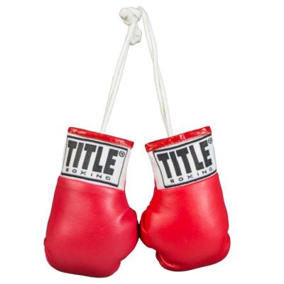 Брелок боксерская перчатка TITLE 3.5” Mini Boxing Gloves Красный(Р¤РѕС‚Рѕ 2)