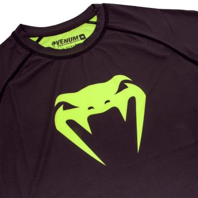 Рашгард Venum Contender 3.0 - Длинный Рукав Черный/Салатовый(Р¤РѕС‚Рѕ 7)