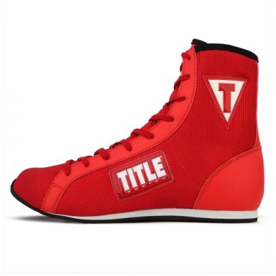 Боксёрки TITLE Innovate Mid Boxing Shoes Красный(Р¤РѕС‚Рѕ 1)
