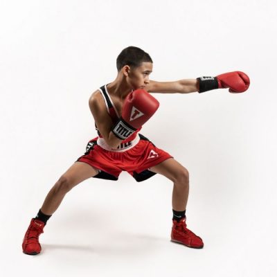 Боксёрки TITLE Innovate Mid Boxing Shoes Красный(Р¤РѕС‚Рѕ 4)