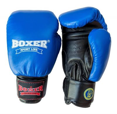 Перчатки боксерские Profi 10-12 oz (кожа  0.8-1мм, нап. - пенопоролон)(Р¤РѕС‚Рѕ 1)