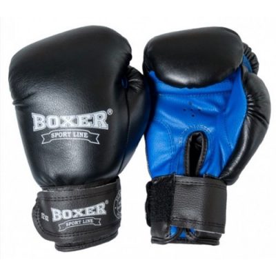 Перчатки боксерские 6-12oz (комбинированные 0,8-1 мм, нап. - пенопоролон)(Р¤РѕС‚Рѕ 1)