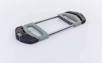 Эспандер кистевой и плечевой PS HG-102 (метал.пружина, d-2,3мм, l-52см, ручка пластик, рег.нагрузка)(Фото 1)