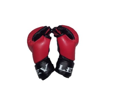 Перчатки ММА Lev-Sport М1 Кожзам Красный(Фото 4)