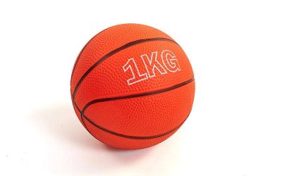  Мяч медицинский (медбол) SC-8407-1 1кг (верх-резина, наполнитель-песок, d-13см, цвет в ассортименте)(Р¤РѕС‚Рѕ 1)