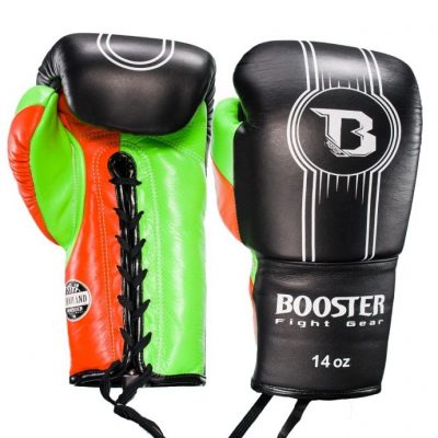 Перчатки боксерские Booster Fightgear Laced Boxing Gloves Bbgll V6(Р¤РѕС‚Рѕ 1)
