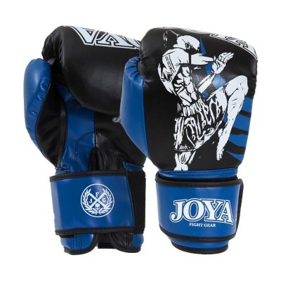 Перчатки боксерские Joya Junior Kickboxing Черный/Синий(Р¤РѕС‚Рѕ 1)