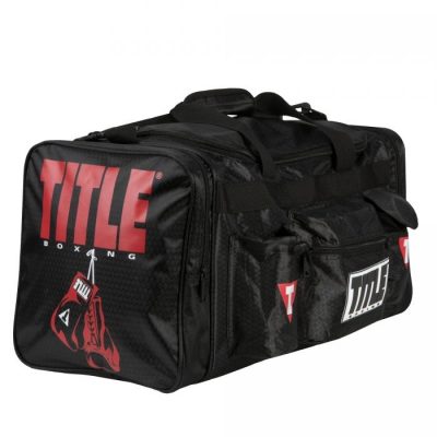 Сумка для бокса TITLE Deluxe Gear Bag 2.0 Чёрная(Р¤РѕС‚Рѕ 1)